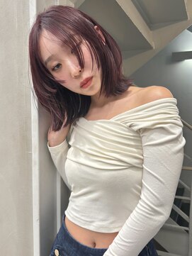 フェブ(fev) 【fev_uran】cassis red × medium layer