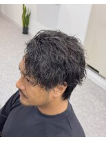 ブライト(BRIGHT)&nbsp;ハーフバックツイストスパイラルパーマ静岡メンズ
