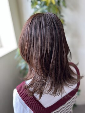 エッセンス(essence) 【essence】くびれボブ×柔らかベージュ