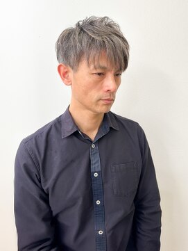 ムクヘアー(muk hair) 渋さ重視◎脱白髪染めハイライト