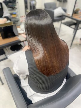 ジーナ 博多(Zina) 縮毛矯正×髪質改善 うるつや