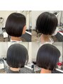フリーダム(FREE-DOM) 髪質が変わると扱いやすさが変わります！ラインの綺麗なボブ！