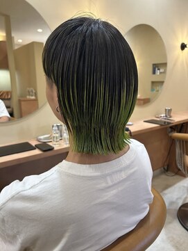 トパキュー(topa cue) ライムグリーンウルフ