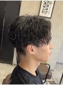 波巻きパーマツイストスパイラルパーマメンズ東区/新潟駅