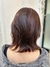 《髪にご褒美を》カット+艶カラー　￥8800