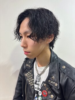 ヘア ヴァーゴ(Hair vago)の写真/【岡崎】トレンド最先端のメンズパーマ/韓国風style/ブリーチ/パンクスタイルは《Hair vago》におまかせ◆