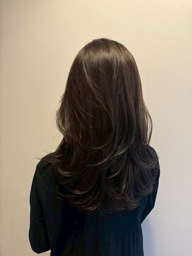 ムード(MOOD,) 暗めカラー/グランマッシュ[レイヤーカット/髪質改善/銀座]