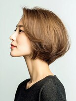 リノア 西梅田 福島(Linoa)&nbsp;梅田/髪質改善/シルキーベージュ☆フェザーショートマッシュボブ