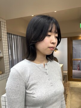 ケシキ 表参道 原宿(kesiki.) ミディボブ/ボブ/くびれヘア/顔周りレイヤー