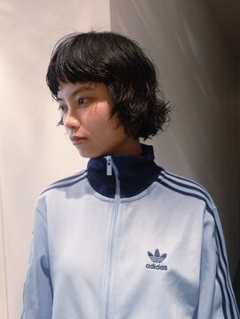 フォークロア 本店(Folk Lore) オン眉/ボブパーマ