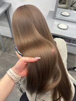 ペレ 栄店(PELE)&nbsp;クラゲヘアー/小顔に見せるヘア/ココアベージュ/栄