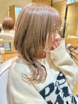 オーガニックエコ 川越(organic+eco)&nbsp;ハイトーンカラー/ミルクティーカラー/レイヤーカット