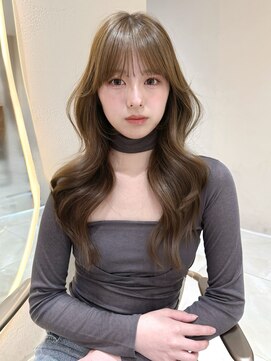 艶髪/オリーブカラー/ベージュ/ダブルケアカラー