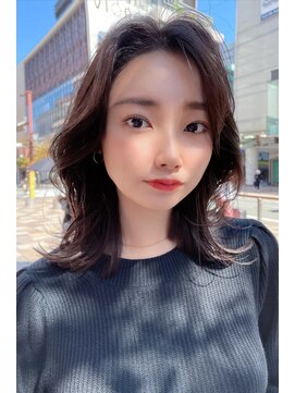 ワトワ 桃谷店(WAtoWA) ワトワハッシュカットミルクティーアッシュ似合わせカットうる艶