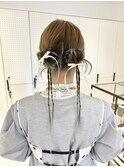 ヘアセット/ヘアアレンジ/デザインカラー/ブリーチ/ツイン