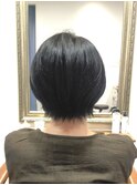 30代40代50代/ハンサムショート/黒髪ショート