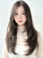 マインバイアフロートギンザ(MYNE by AFLOAT GINZA)&nbsp;レイヤー/ロングレイヤー/顔周りレイヤー/韓国ヘア