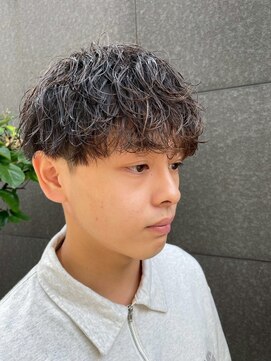 クオル 札幌駅前(QOL) 無造作パーママッシュメンズカット