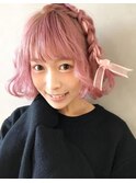 パールピンクボブ