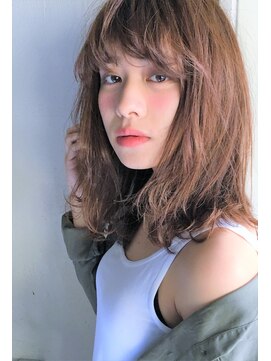 リマ(RIMA) 【RIMA】 外国人風☆カジュアルテイストな肩位置ミディアム