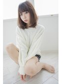 【二子玉川】丸みショート無造作カールボブディイルミナカラー46