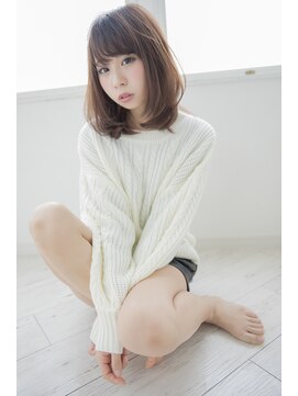 シャイン ヘア ブレンド 二子玉川(Shine hair blend) 【二子玉川】丸みショート無造作カールボブディイルミナカラー46