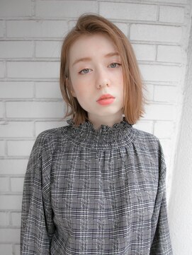 ルティア 池袋(Lutia) オレンジベージュ 外ハネボブ