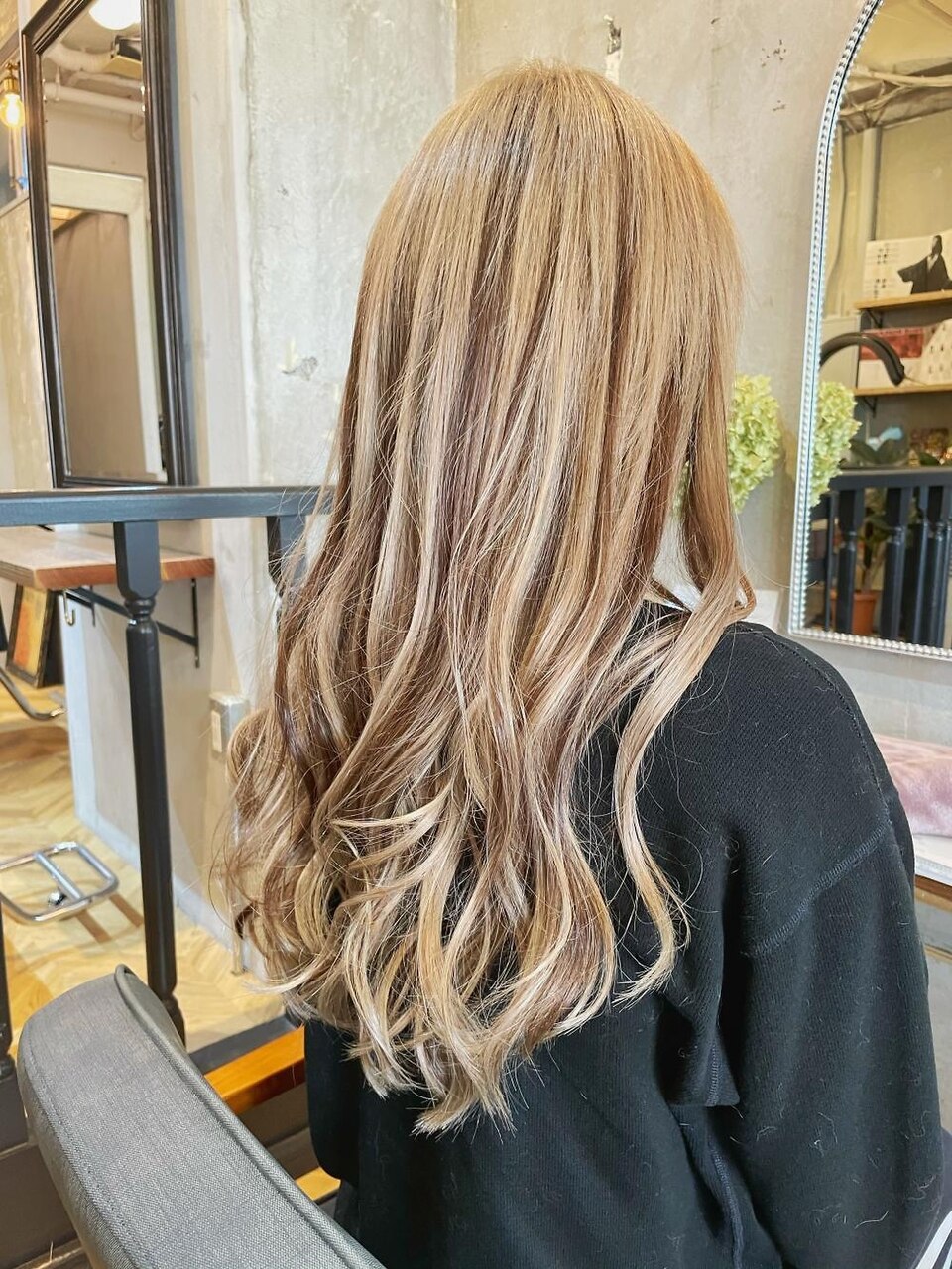 シールエクステ】ミルクティーベージュ×ローライト：L109402070