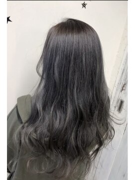 ボアップ 松山店(boappu) グレーアッシュ/プルエクステ/ケアブリーチ