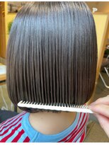 ローラン(LOERUN) 【LOERUN】ミントベージュのぷつっとBOB
