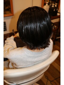 ルアージュ 調布店 外ハネ×ボブ