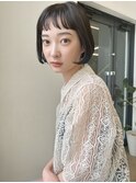 オン眉bob