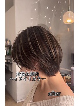 リッシュ 四街道店(Lish) 【白髪ぼかしハイライト】は、私にお任せ下さい!