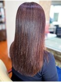 20代30代40代モカブラウン髪質改善カラー艶感ストレート