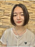 自然にまとまるボブ style by平瀬