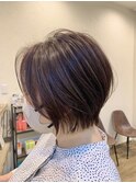 大人ショートボブ