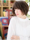 アシンメトリー斜めバング透け感大人ボブc5北浦和20代30代40代