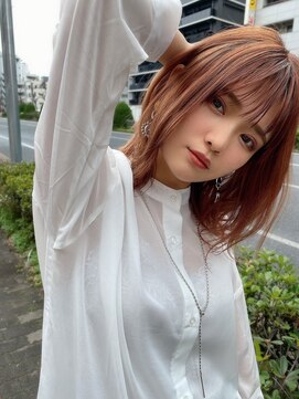 アールヘアーデザイン 千種(r hair design) ベージュ 透明感カラー  インナーカラー 髪質改善　千種