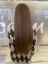 ヘアースペースブルーム ヒーロー 園田店(HAIR SPACE BLOOM hero) 【園田/ケアブリーチ】ミルクティーベージュ