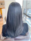 毛先柔らか酸性ストレート♪