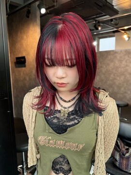 ヌル 表参道本店(Null) セクションカラー[デザインカラー/ルーツカラー]