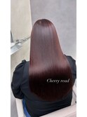 Cherry red/髪質改善トリートメント/髪質改善ストレート
