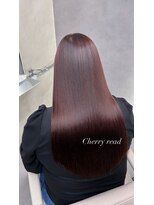 アヴァンス 西田辺(AVANCE.) Cherry red/髪質改善トリートメント/髪質改善ストレート