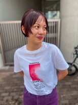 フラミンゴバイカーニバル 江古田(Flamingo by carnival)&nbsp;バイオレットカラー×ジグザグフェイスライン