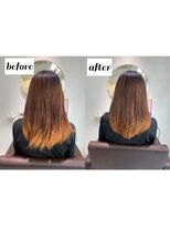 ヘアメンテ(Hairmainte)&nbsp;ダメージ部分をヘアメンテ！カラーは別のお店＊