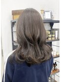 【tomomi*ブラウン ラテカラー ブリーチなし 秋カラー】