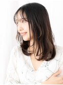 乾かすだけ髪質改善伸ばしかけレイヤーロングb小山20代30代40代