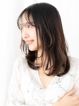 ドクターズサロン LAB 小山店 乾かすだけ髪質改善伸ばしかけレイヤーロングb小山20代30代40代