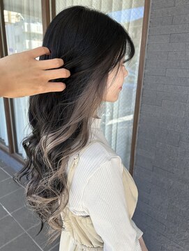 ベルバイヘアスイッチ(by hairswitch) インナーカラー/シルバー