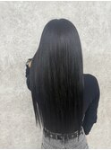 黒髪ロング